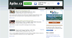 Desktop Screenshot of apike.ca